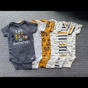 0-3 month onesie lot, gently used